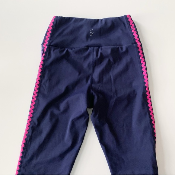 SSYS Ric Rac Inset Compression Leggings - Picture 5 of 8